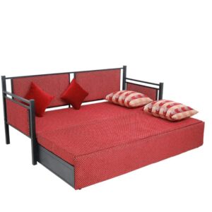 Goji Berry Metal Sofa Bed 5 Ft