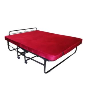 Apricot High Density Folding Bed Single with Mattress 6.25 ft x 5 ft